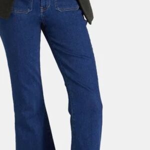 Veronica Beard high waisted flare leg jeans